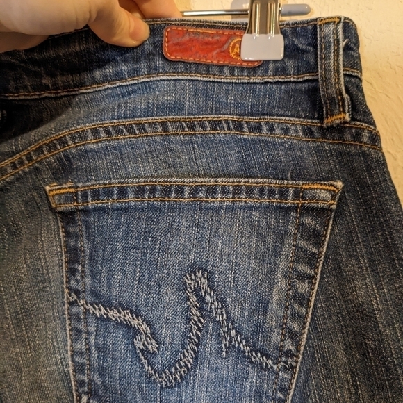 AG Adriana Goldschmied the Shorty cropped cuffed jeans - Picture 7 of 13